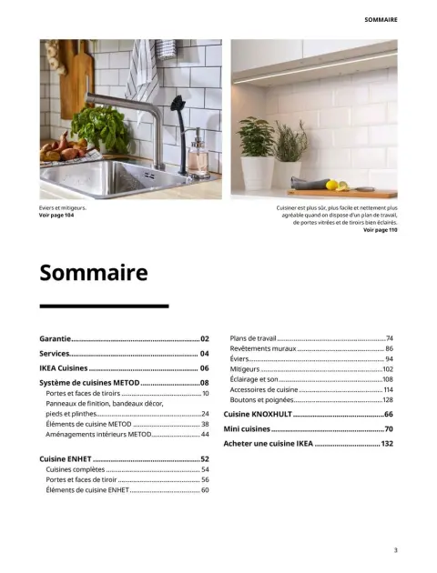 Offres IKEA France de 6 janvier à 31 décembre 2025 CUISINES Guide d’achat - Page 136