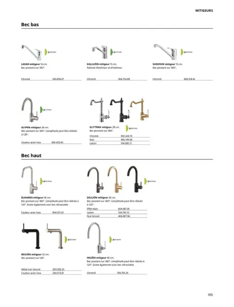 Offres IKEA France de 6 janvier à 31 décembre 2025 CUISINES Guide d’achat - Page 238