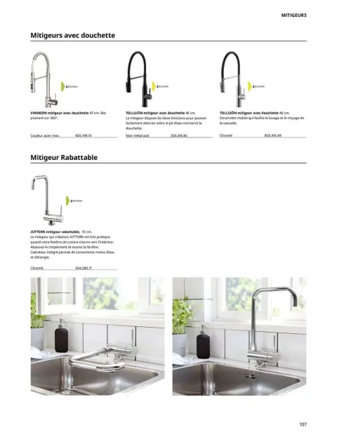 Offres IKEA France de 6 janvier à 31 décembre 2025 CUISINES Guide d’achat - Page 107