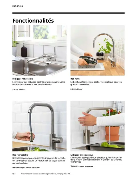 Offres IKEA France de 6 janvier à 31 décembre 2025 CUISINES Guide d’achat - Page 104