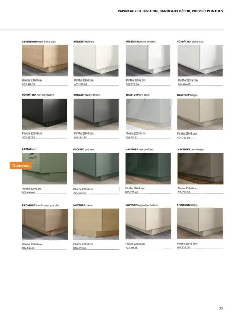 Offres IKEA France de 6 janvier à 31 décembre 2025 CUISINES Guide d’achat - Page 35