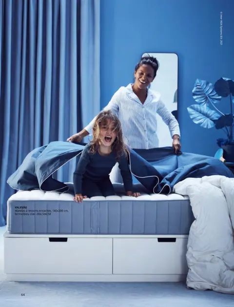 Offres IKEA France de 6 janvier à 31 décembre 2025 Matelas, sommiers, couettes, oreillers, alèses et protèges-oreillers - Page 64