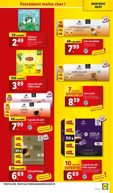 Offres Lidl France de 8 à 14 janvier 2025 Tarifs réduits - Page 25