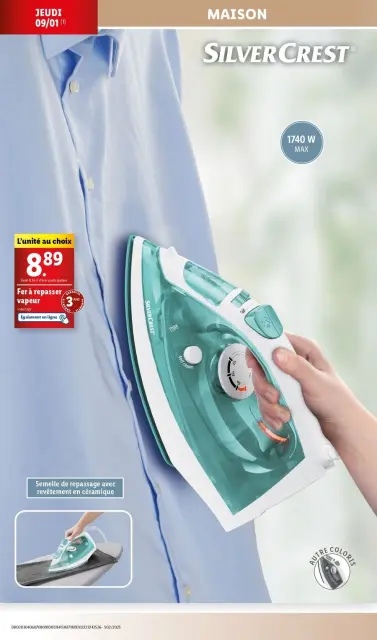 Offres Lidl France de 8 à 14 janvier 2025 Tarifs réduits - Page 58