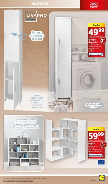 Offres Lidl France de 8 à 14 janvier 2025 Tarifs réduits - Page 57