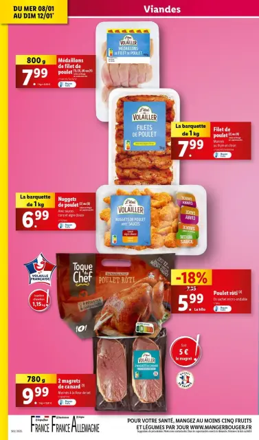 Offres Lidl France de 8 à 14 janvier 2025 Tarifs réduits - Page 6