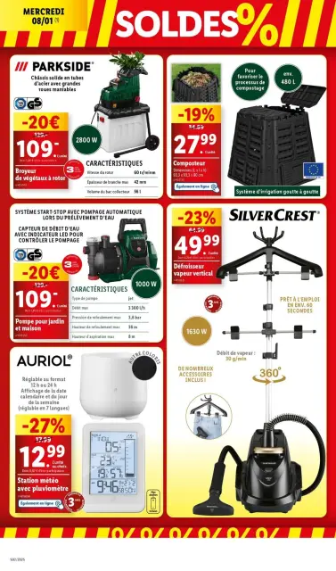 Offres Lidl France de 8 à 14 janvier 2025 Tarifs réduits - Page 36
