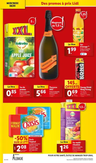 Offres Lidl France de 8 à 14 janvier 2025 Tarifs réduits - Page 24