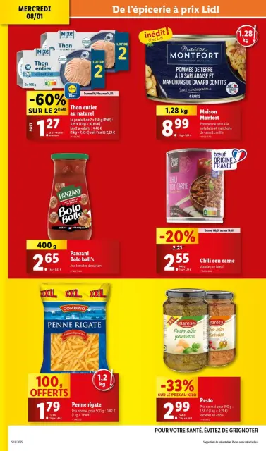 Offres Lidl France de 8 à 14 janvier 2025 Tarifs réduits - Page 20