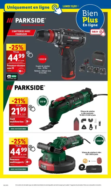 Offres Lidl France de 8 à 14 janvier 2025 Tarifs réduits - Page 82