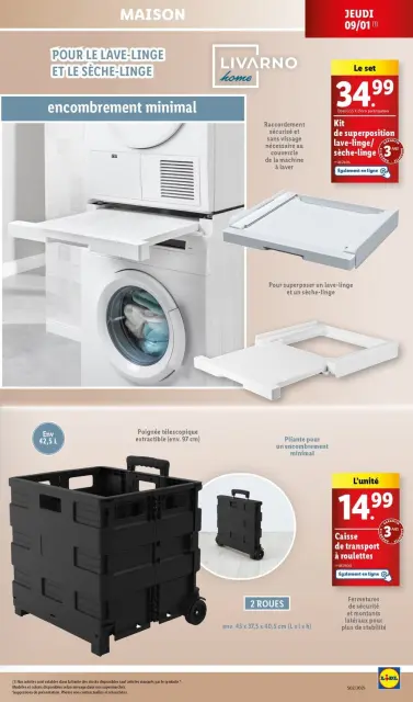Offres Lidl France de 8 à 14 janvier 2025 Tarifs réduits - Page 63