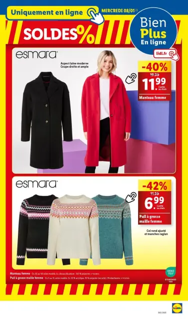 Offres Lidl France de 8 à 14 janvier 2025 Tarifs réduits - Page 45