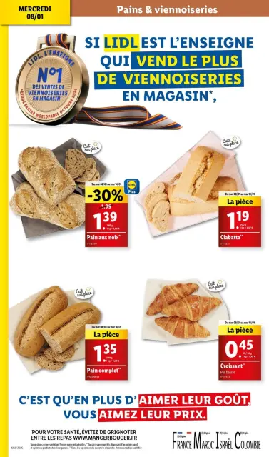 Offres Lidl France de 8 à 14 janvier 2025 Tarifs réduits - Page 4