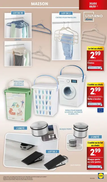 Offres Lidl France de 8 à 14 janvier 2025 Tarifs réduits - Page 65