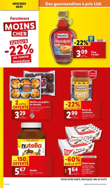 Offres Lidl France de 8 à 14 janvier 2025 Tarifs réduits - Page 22