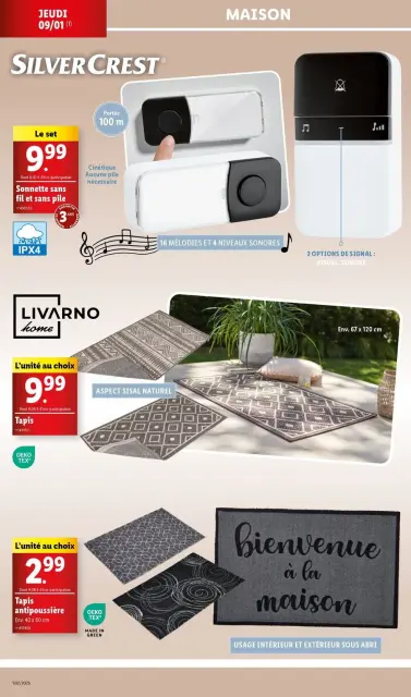 Offres Lidl France de 8 à 14 janvier 2025 Tarifs réduits - Page 64