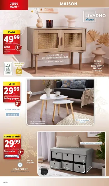 Offres Lidl France de 8 à 14 janvier 2025 Tarifs réduits - Page 56