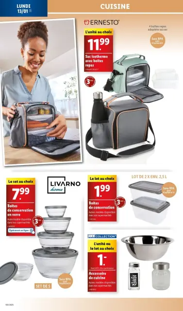 Offres Lidl France de 8 à 14 janvier 2025 Tarifs réduits - Page 70