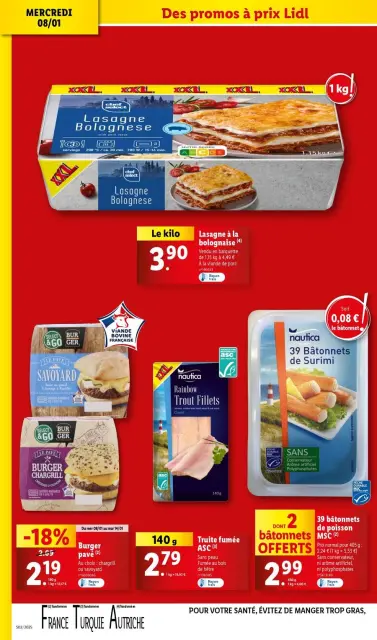 Offres Lidl France de 8 à 14 janvier 2025 Tarifs réduits - Page 10