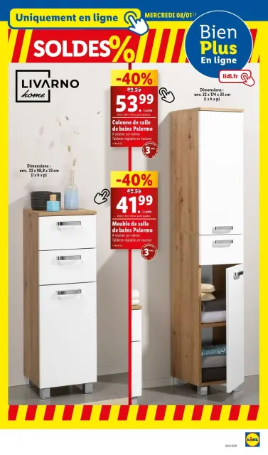 Offres Lidl France de 8 à 14 janvier 2025 Tarifs réduits - Page 43