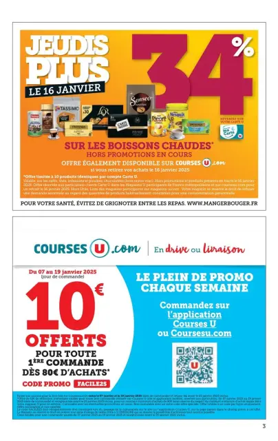 U Express France Offers from 7 to 19 January 2025 Baby Highlight - Page 3
