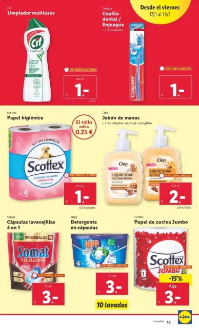 Ofertas de Lidl España de 13 a 19 enero 2025 ofertas semanales - Página 17