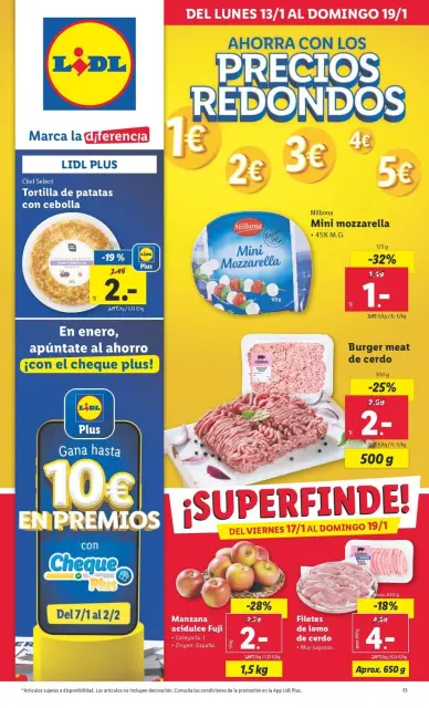 Ofertas de Lidl España de 13 a 19 enero 2025 ofertas semanales - Página 1