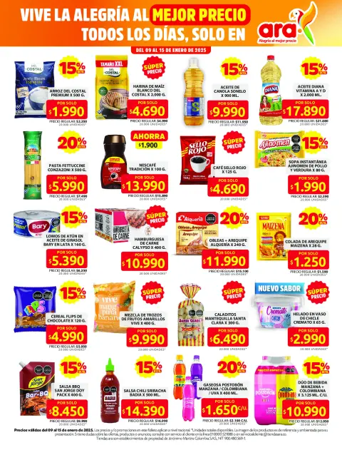 Ara stores Colombia Offers from 9 to 15 January 2025 Offers of the week - Page 2