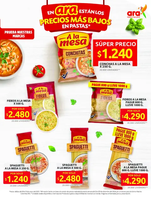 Ara stores Colombia Offers from 9 to 15 January 2025 Offers of the week - Page 6