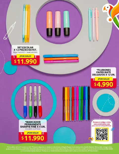 Ofertas de Tiendas ara Colombia de 2 a 22 enero 2025 Ofertas REGRESO A CLASES - Página 16