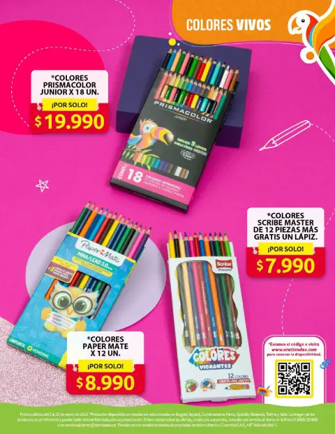 Ofertas de Tiendas ara Colombia de 2 a 22 enero 2025 Ofertas REGRESO A CLASES - Página 54