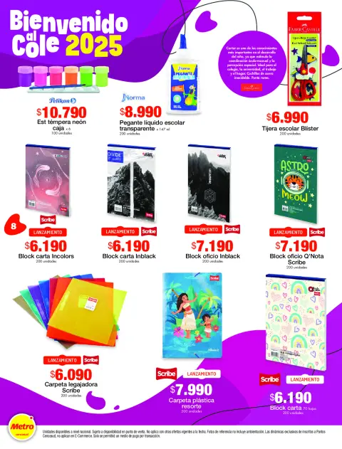 Ofertas de Tiendas Metro Colombia de 10 enero a 9 febrero 2025 Ofertas de regreso a clases - Página 8