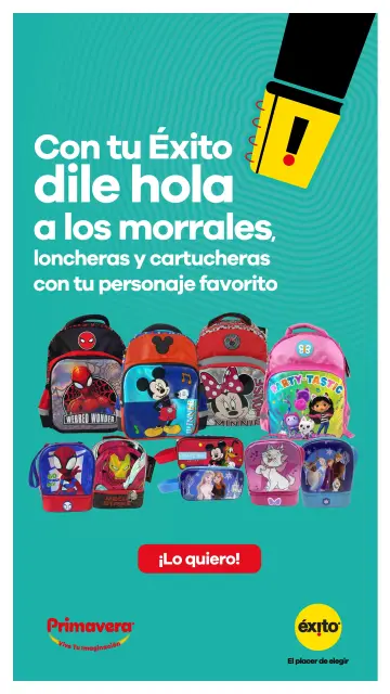 Ofertas de Éxito Colombia de 3 enero a 23 febrero 2025 Ofertas de temporada escolar - Página 113
