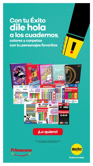 Ofertas de Éxito Colombia de 3 enero a 23 febrero 2025 Ofertas de temporada escolar - Página 72