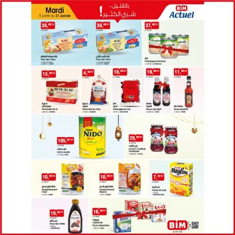 Offres Marché du BIM Maroc de 21 à 27 janvier 2025 Offres de produits alimentaires - Page 5