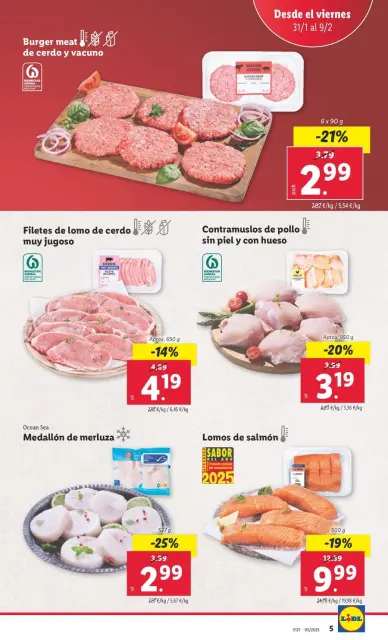 Ofertas de Lidl España de 31 enero a 9 febrero 2025 NUEVA TIENDA FUENLABRADA Ofertas - Página 5