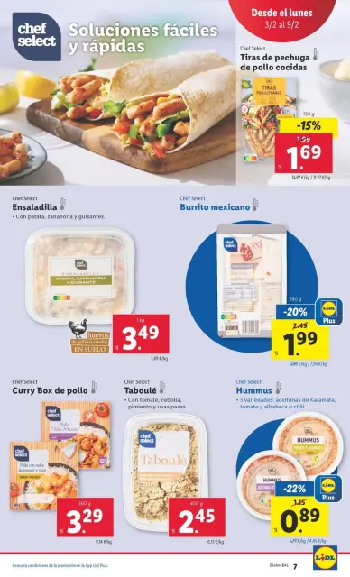 Ofertas de Lidl España de 3 a 9 febrero 2025 FOOD Ofertas - Página 9
