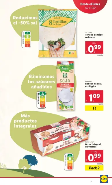 Ofertas de Lidl España de 3 a 9 febrero 2025 FOOD Ofertas - Página 15