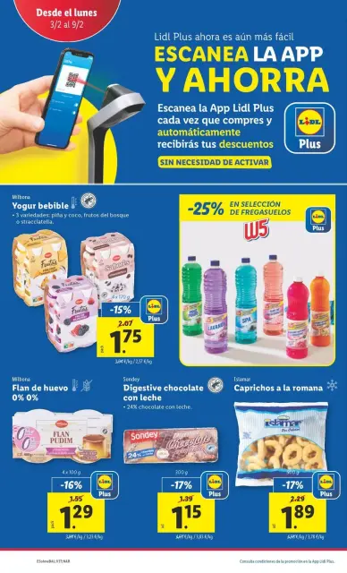 Ofertas de Lidl España de 3 a 9 febrero 2025 FOOD Ofertas - Página 32