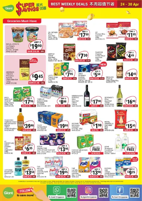 Giant Singapore Offers from 24 to 30 April 2025 Super Savings - Page 2