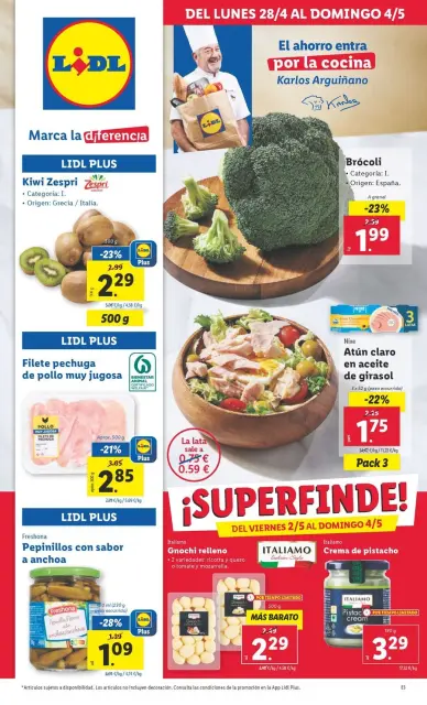 Ofertas de Lidl España de 28 abril a 4 mayo 2025 ofertas semanales - Página 1