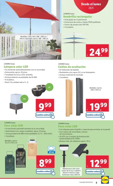 Ofertas de Lidl España de 28 abril a 4 mayo 2025 Ofertas de bazar - Página 7