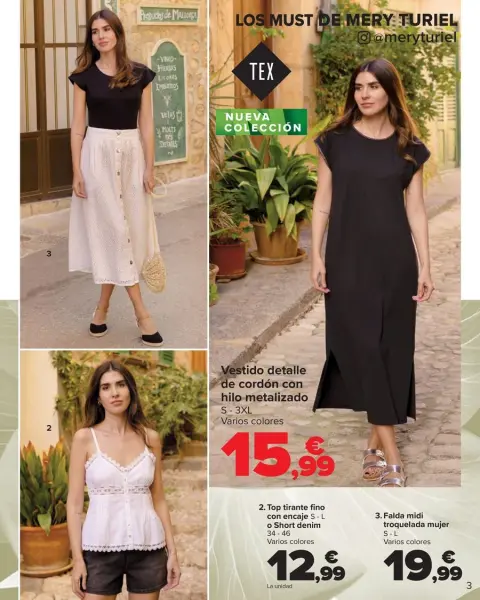 Ofertas de Carrefour España de 9 abril a 15 mayo 2025 COLECCIÓN TEXTIL - Página 3