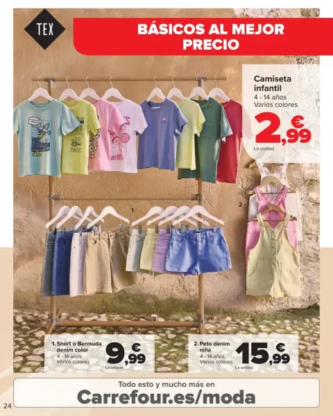Ofertas de Carrefour España de 9 abril a 15 mayo 2025 COLECCIÓN TEXTIL - Página 24