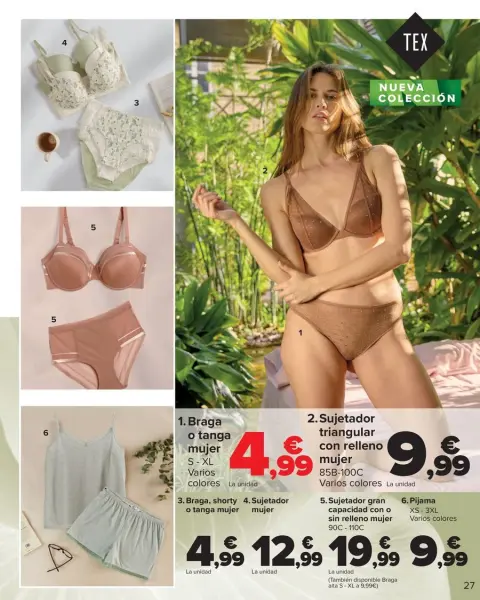 Ofertas de Carrefour España de 9 abril a 15 mayo 2025 COLECCIÓN TEXTIL - Página 27