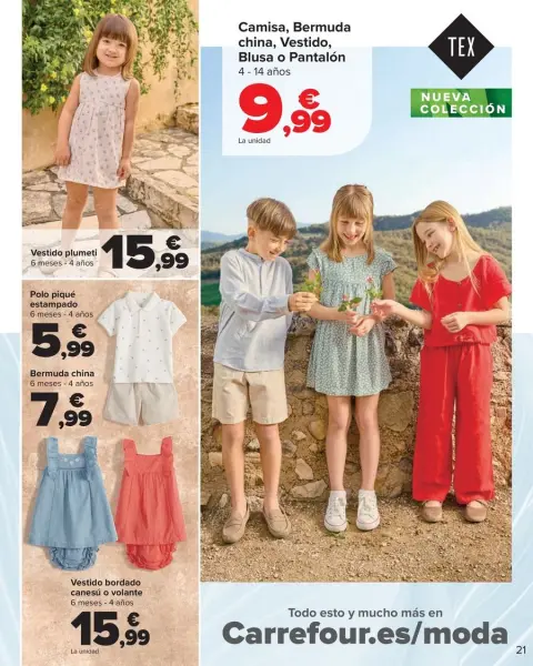 Ofertas de Carrefour España de 9 abril a 15 mayo 2025 COLECCIÓN TEXTIL - Página 21