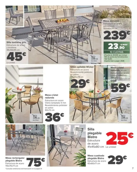 Ofertas de Carrefour España de 11 abril a 15 mayo 2025 JARDIN Ofertas - Página 7
