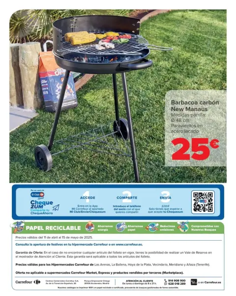 Ofertas de Carrefour España de 11 abril a 15 mayo 2025 JARDIN Ofertas - Página 33