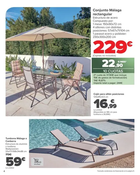 Ofertas de Carrefour España de 11 abril a 15 mayo 2025 JARDIN Ofertas - Página 4