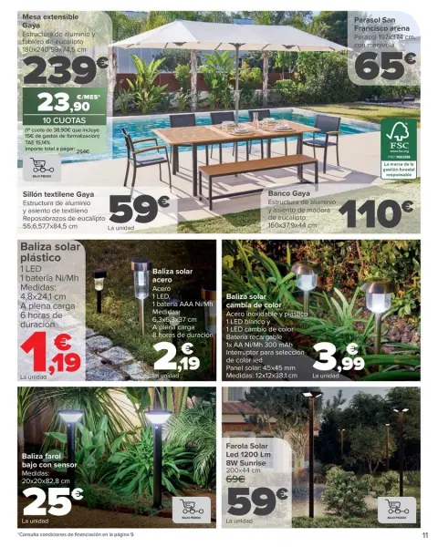 Ofertas de Carrefour España de 11 abril a 15 mayo 2025 JARDIN Ofertas - Página 11